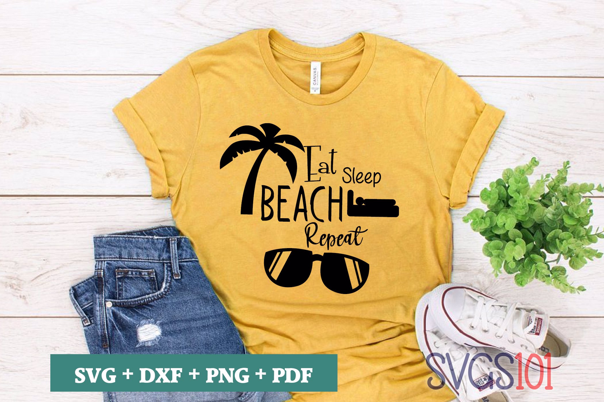 Eat Sleep Beach Repeat