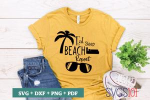 Eat Sleep Beach Repeat