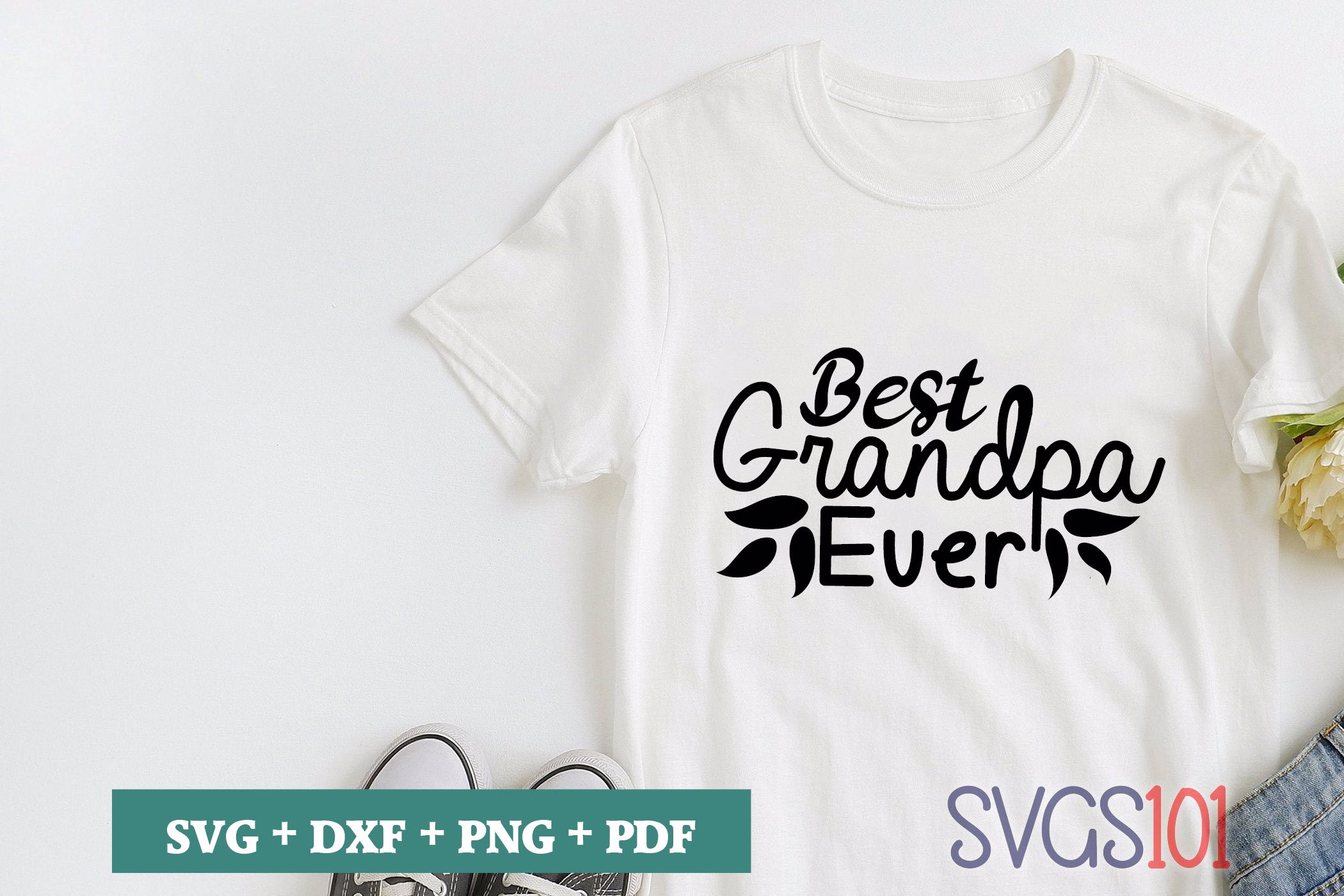 Download Best grandpa ever SVG Cuttable file - DXF, EPS, PNG, PDF ...