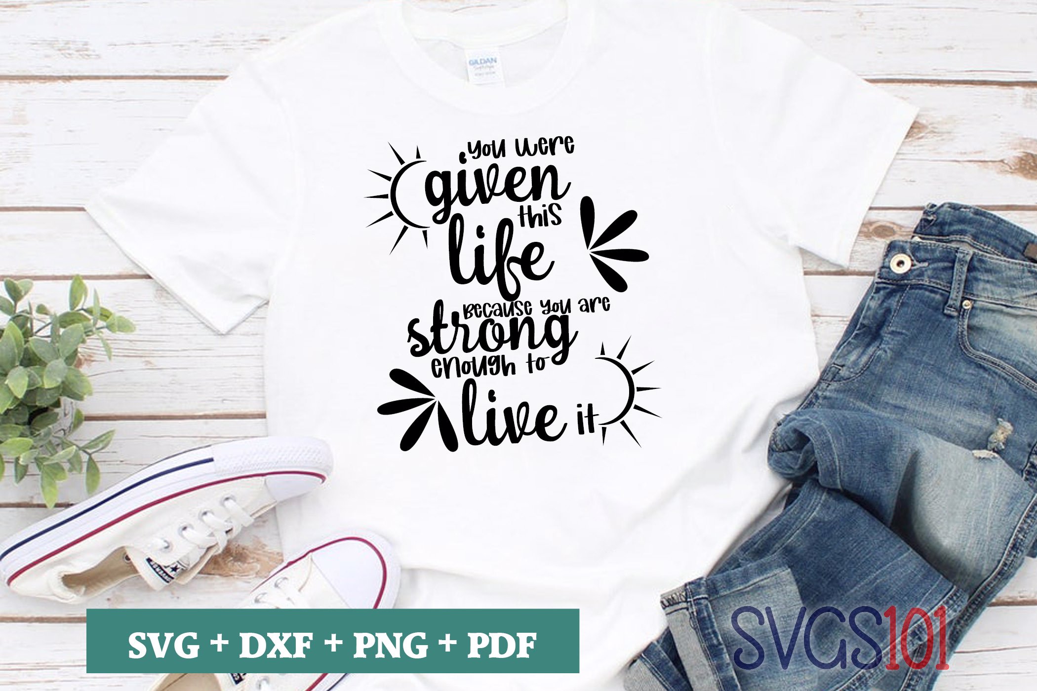 You Were Given This Life Because You Are Strong Enough To Live It