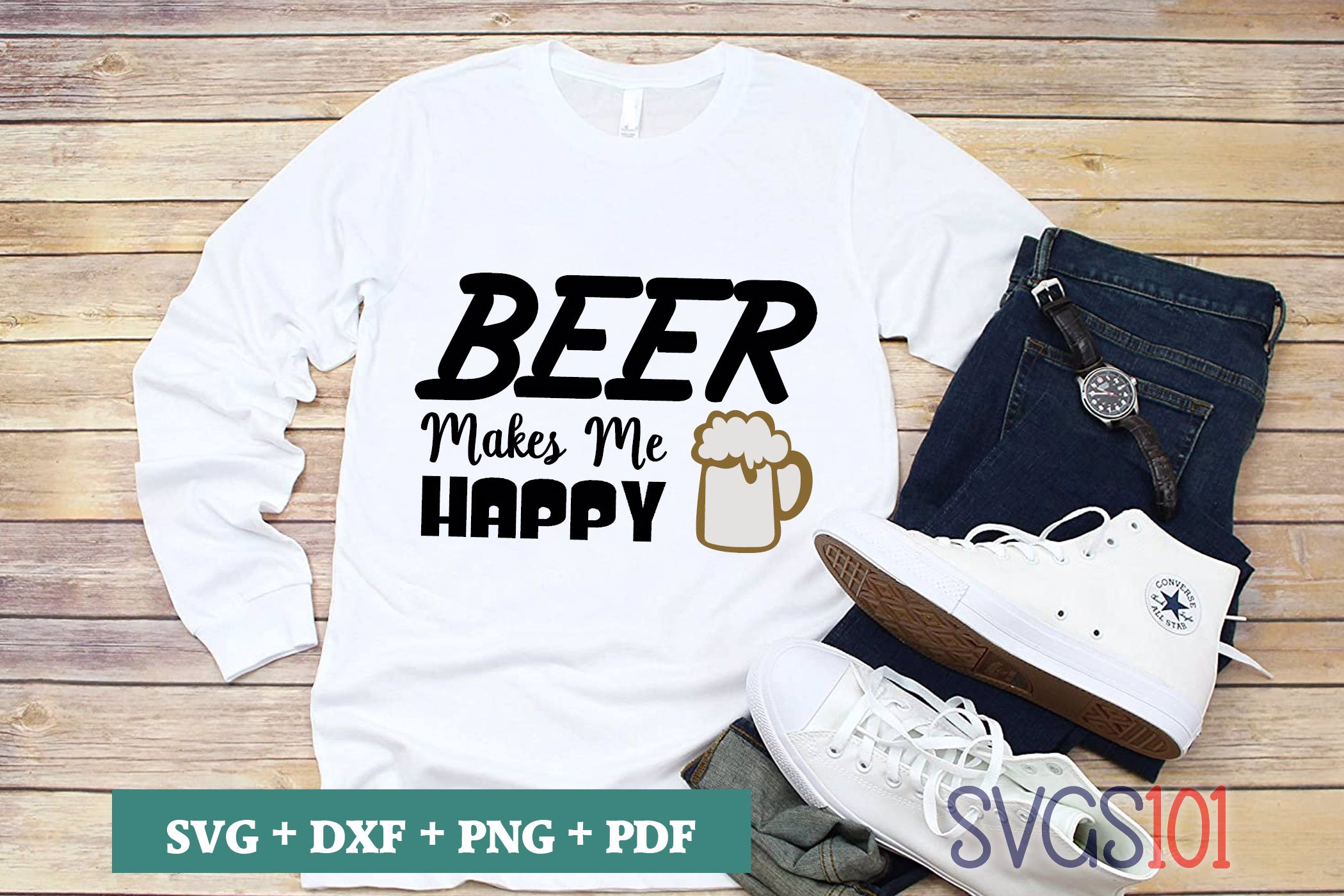 Beer Makes Me Happy