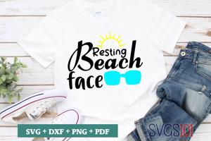 Resting Beach Face