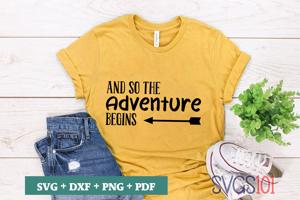 And So the Adventure Begins Arrow