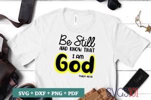 Be Still And Know That I Am God