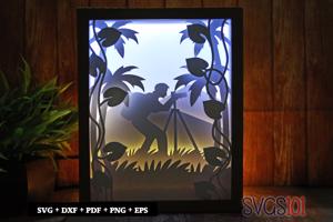 Famous Photographer DIY Shadow Box Light Box 8x10