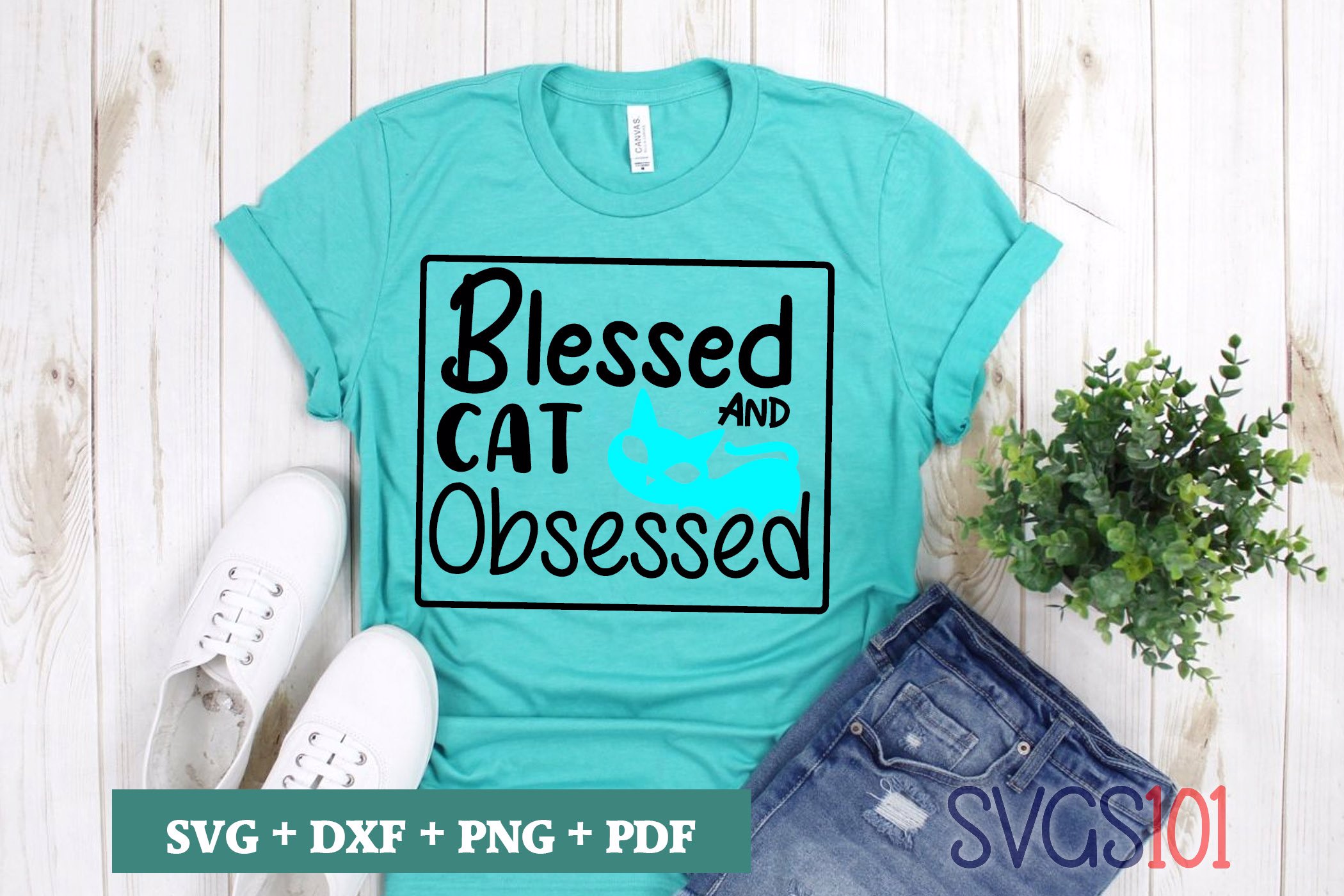 Blessed And Cat Obsessed