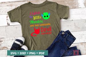 A Witch Little Monsters And Handsome Devil Live Here