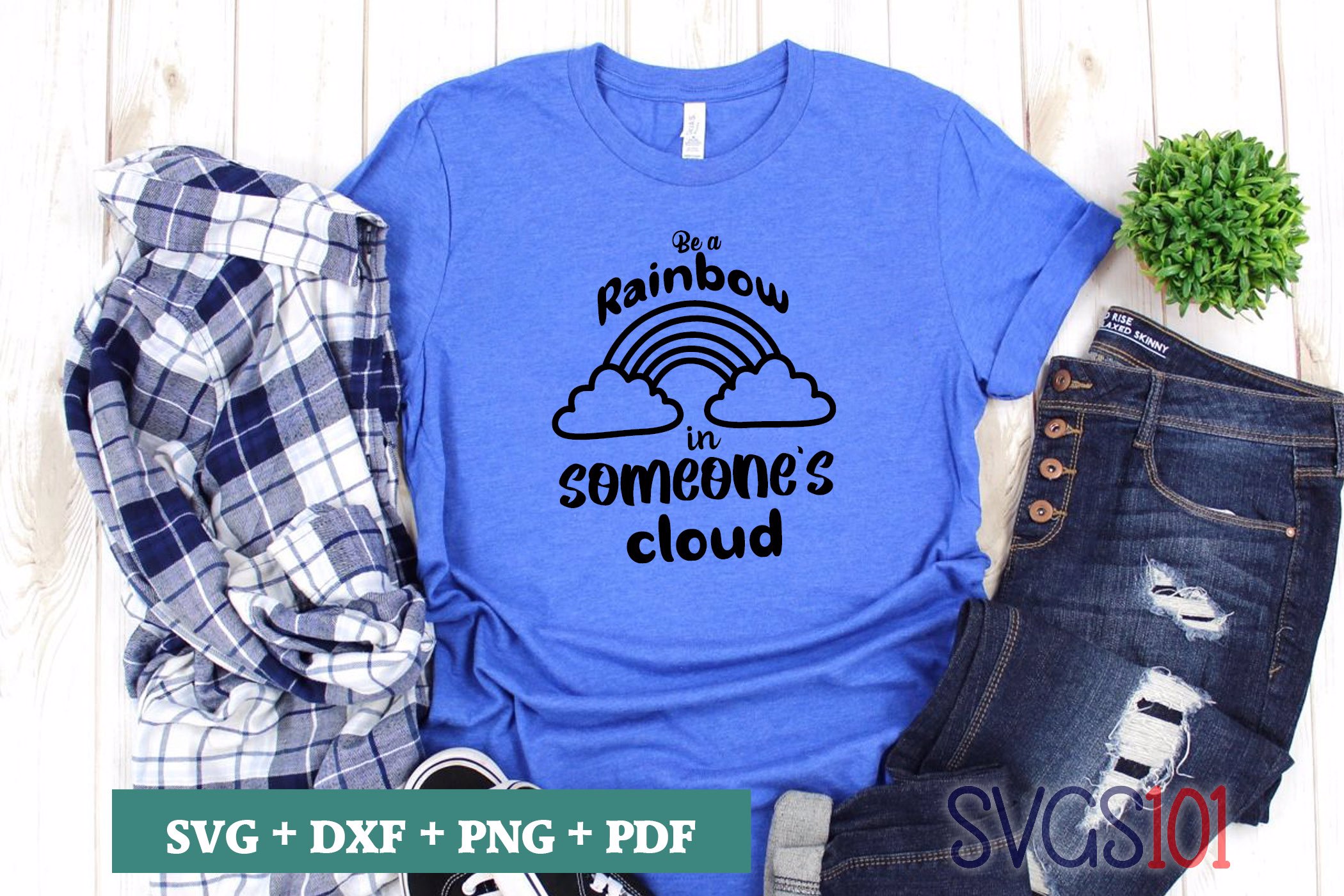 Be A Rainbow In Someone's Cloud