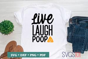 Live Laugh Poop