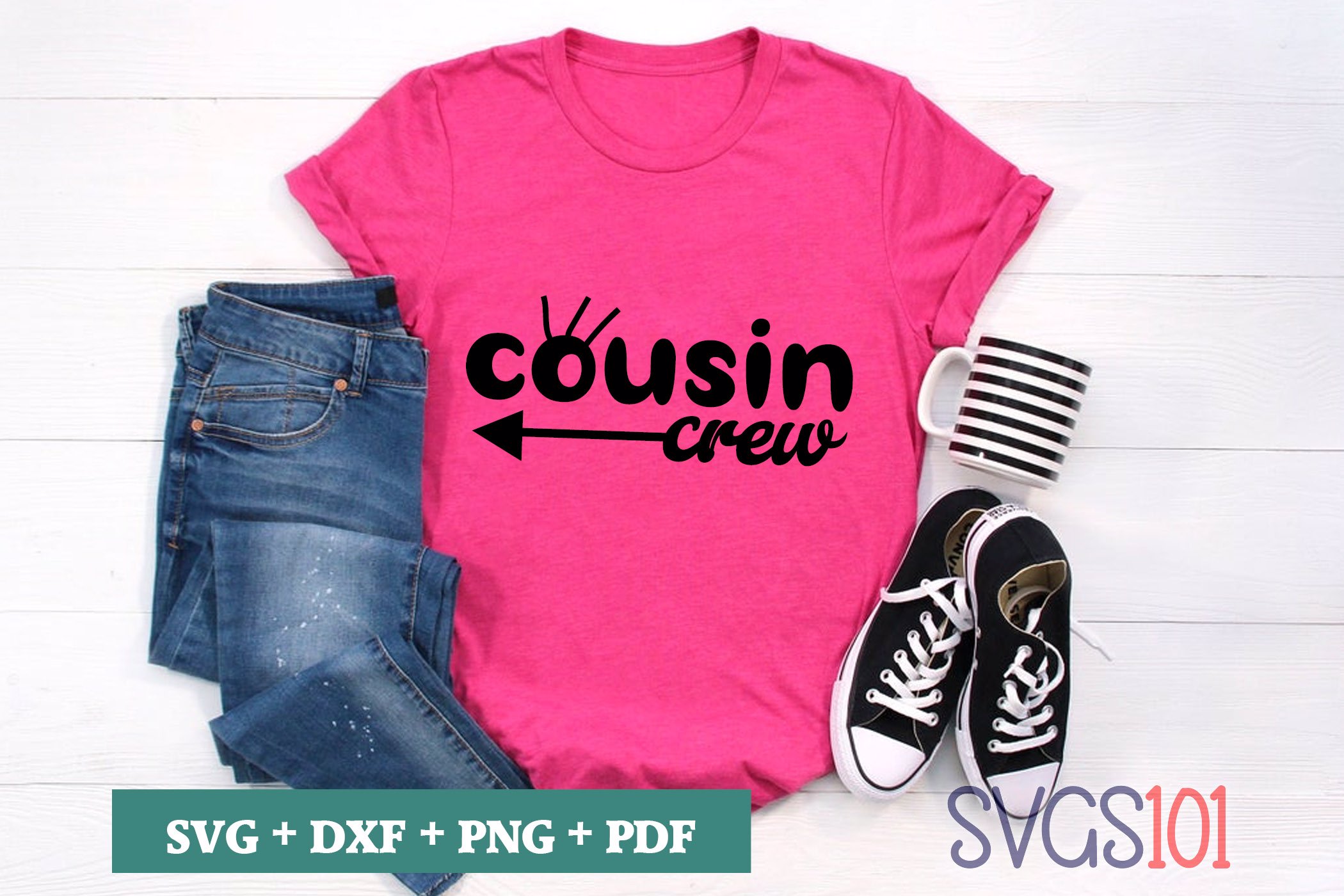 Cousin Crew Team SVG