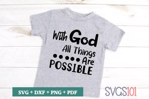 With God All Things Are Possible