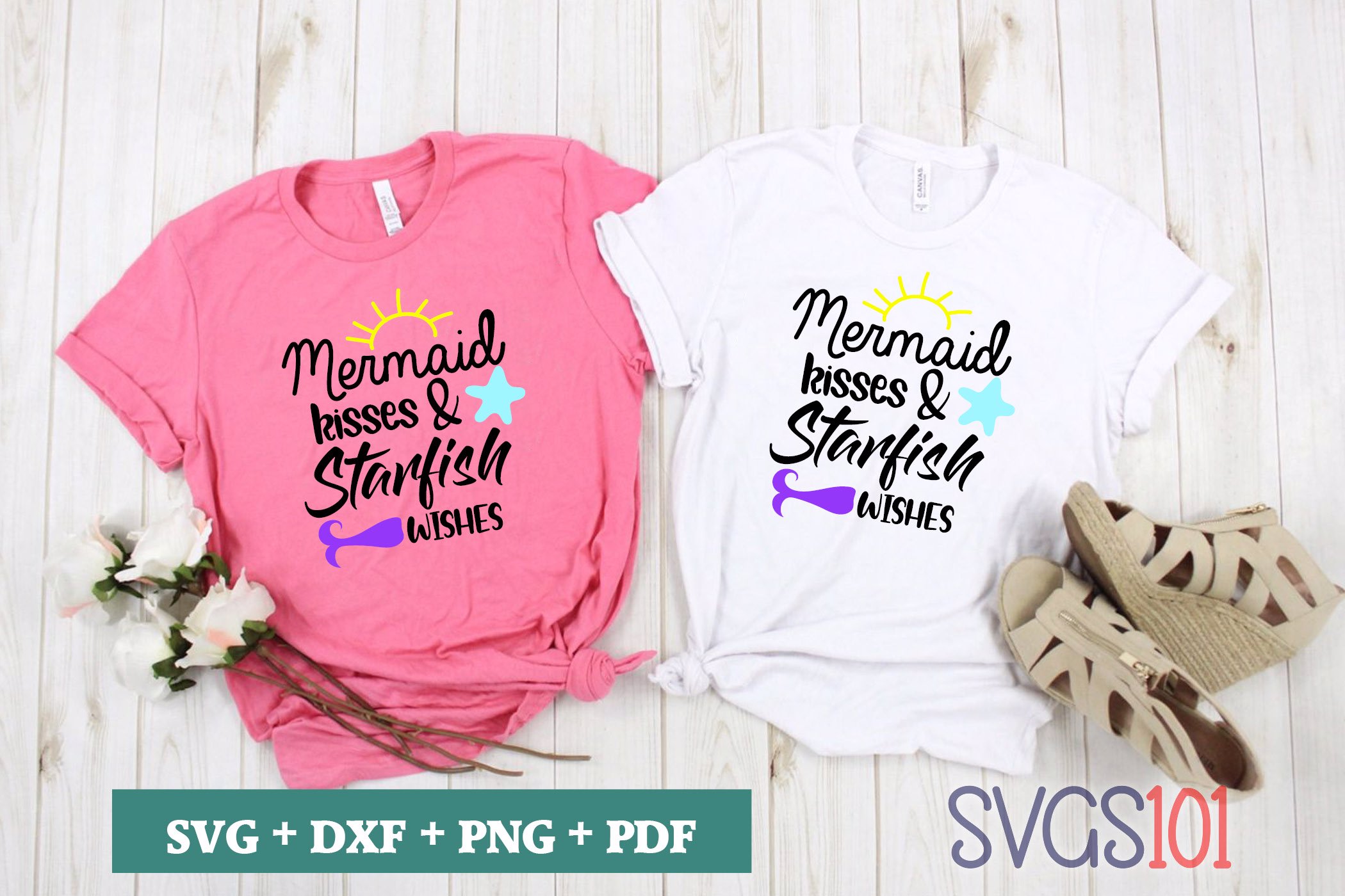 Mermaid Kisses And Starfish Wishes