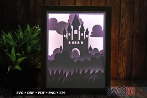 Royal Castle DIY Shadow Box Light Box 8x10